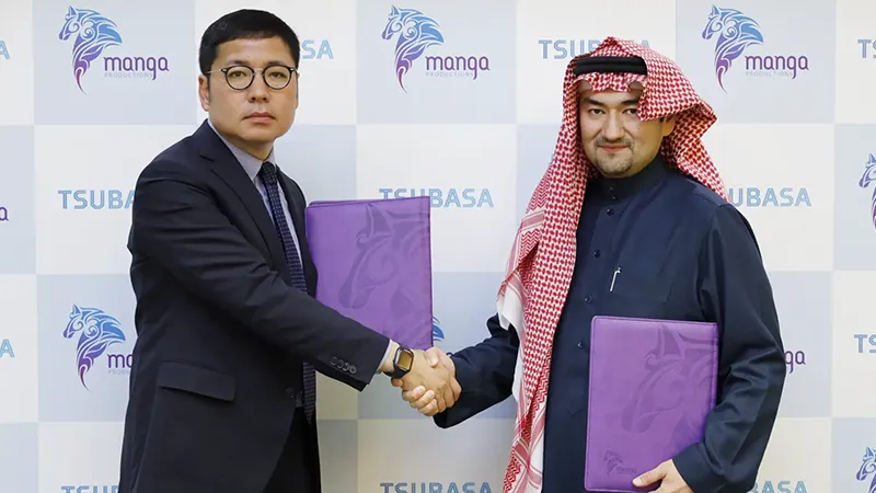 サウジのマンガプロダクションズ、株式会社TSUBASAとパートナーシップ契約を締結